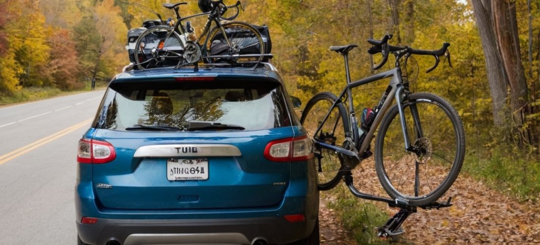 Lightweight Hitch bike rack