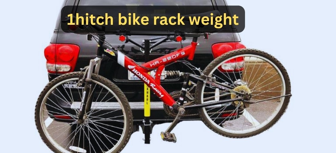 1hitch bike rack weight